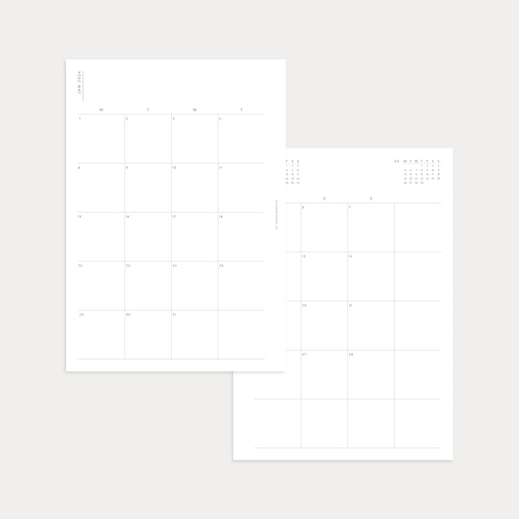 2024 Monthly Planner