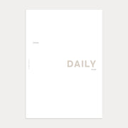 2025 Daily Planner with Weekly Overview (Apr - Dec 2025)