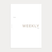 2025 Weekly Planner with Monthly Overview (Apr - Dec 2025)