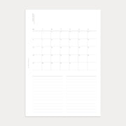 2025 Weekly Planner with Monthly Overview (Apr - Dec 2025)