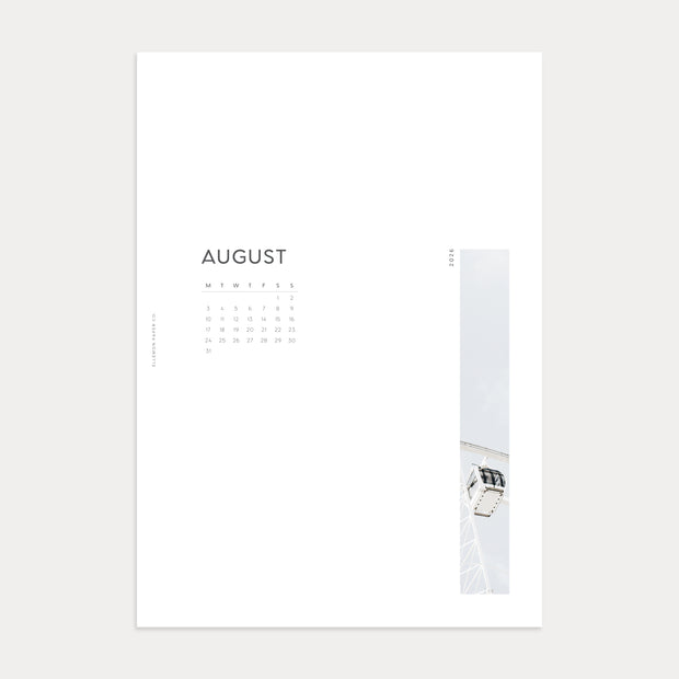 PRESALE: 2026 Monthly Cover Pages with Mini Calendar