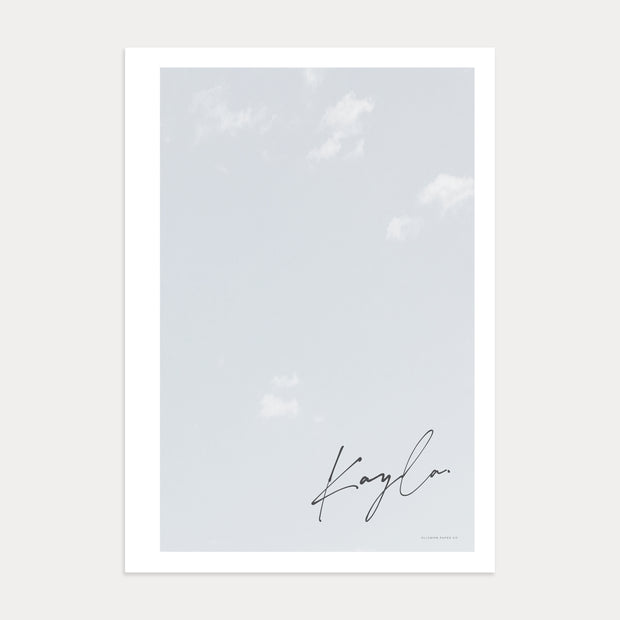 PERSONALIZED | BORN FREE Personalized Dashboard (Sky ver.)