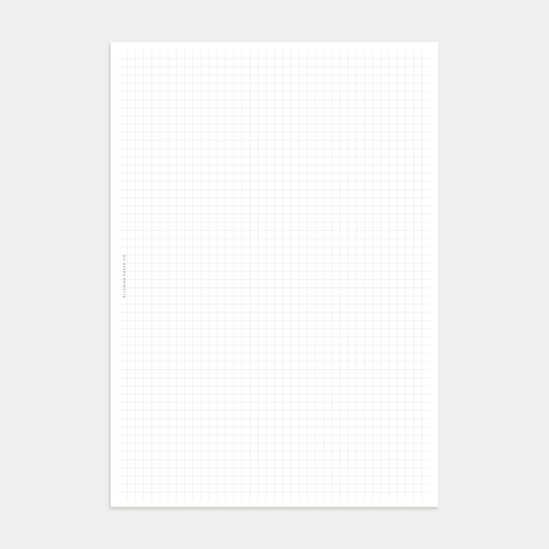 Lemon Grid Small Grid Pages – Ellemon Paper Co.