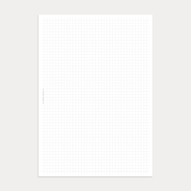 Lemon Grid Small Grid Pages – Ellemon Paper Co.