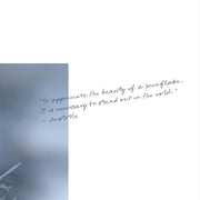 Winter Snowflake Dashboard