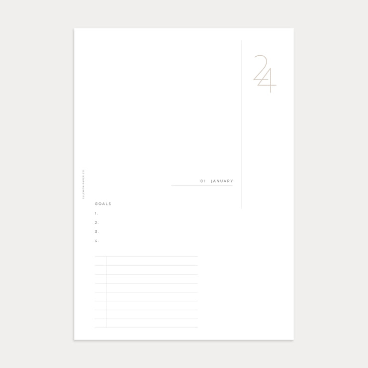 2024 Monthly Planner