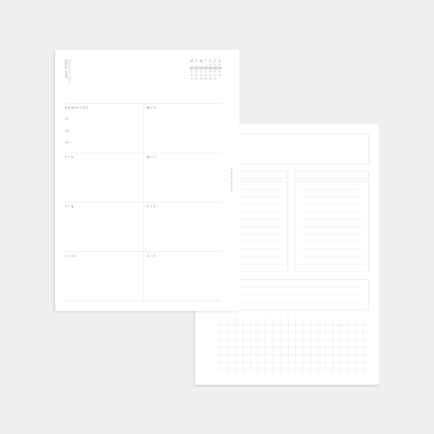 PRESALE: 2026 Weekly Planner with Monthly Overview