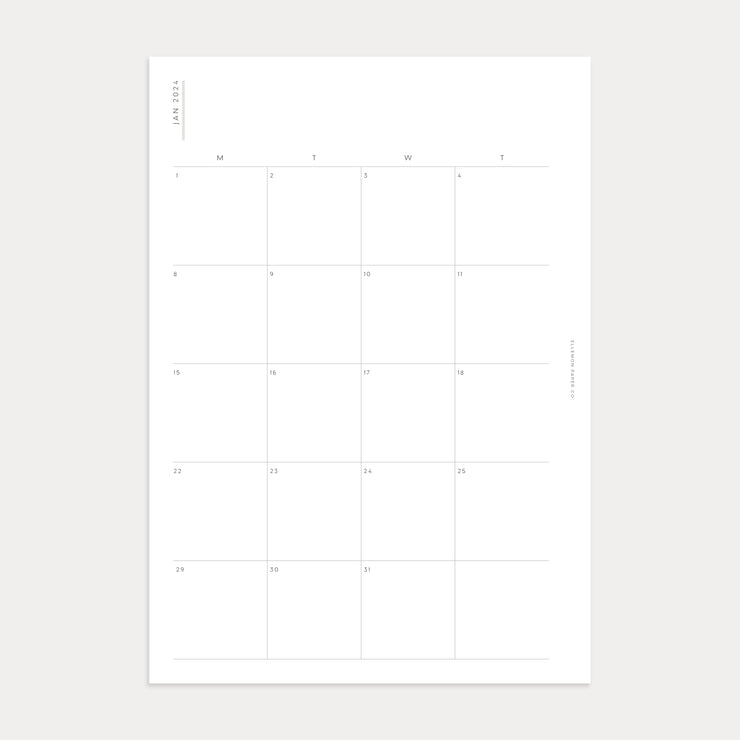 2024 Monthly Planner