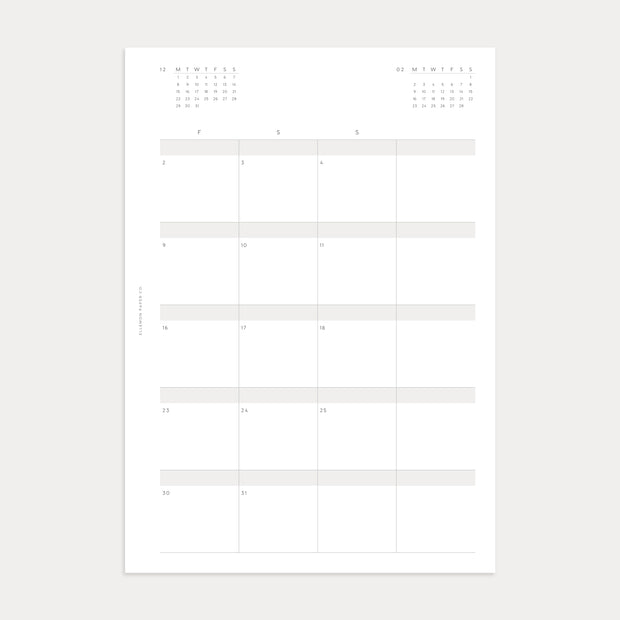 PRESALE: 2026 Monthly Planner