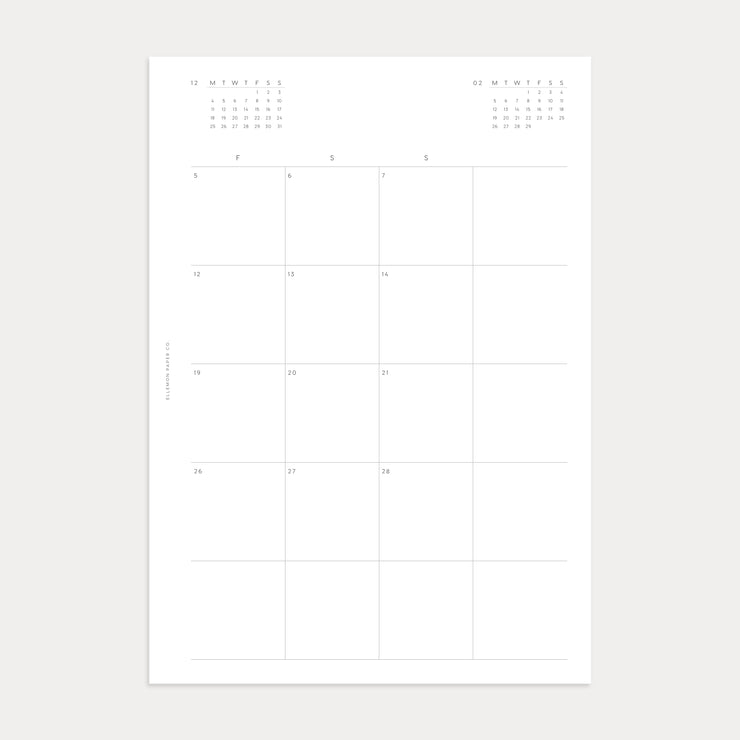 2024 Monthly Planner