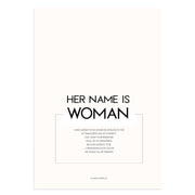 HER NAME IS WOMAN Dashboard