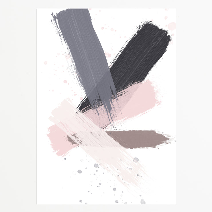Abstract Brush Strokes Planner Dashboard