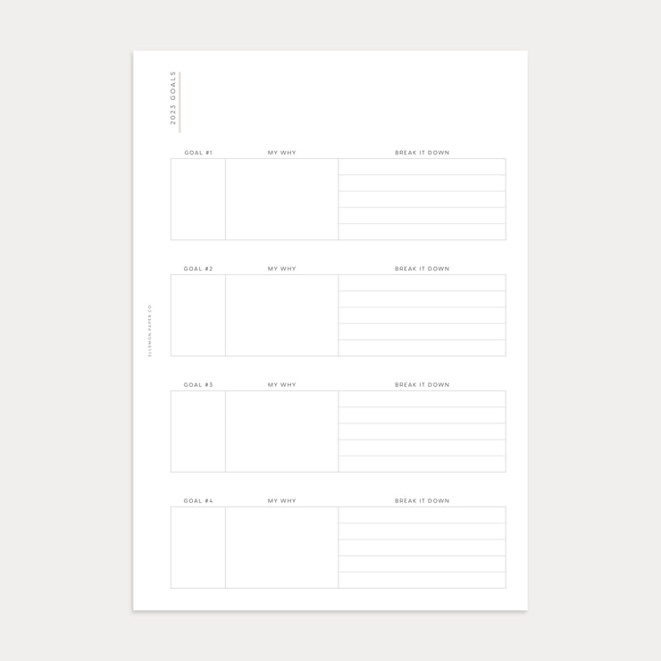 2023 Yearly Planner