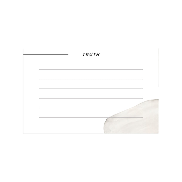 8 TRUTH Planner Cards (Credit Card size)