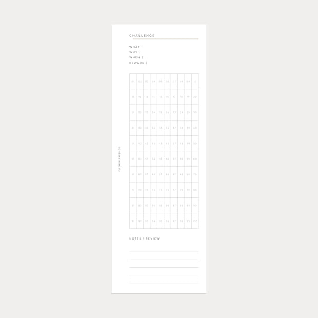 Half Sheets | 100-Day Challenge