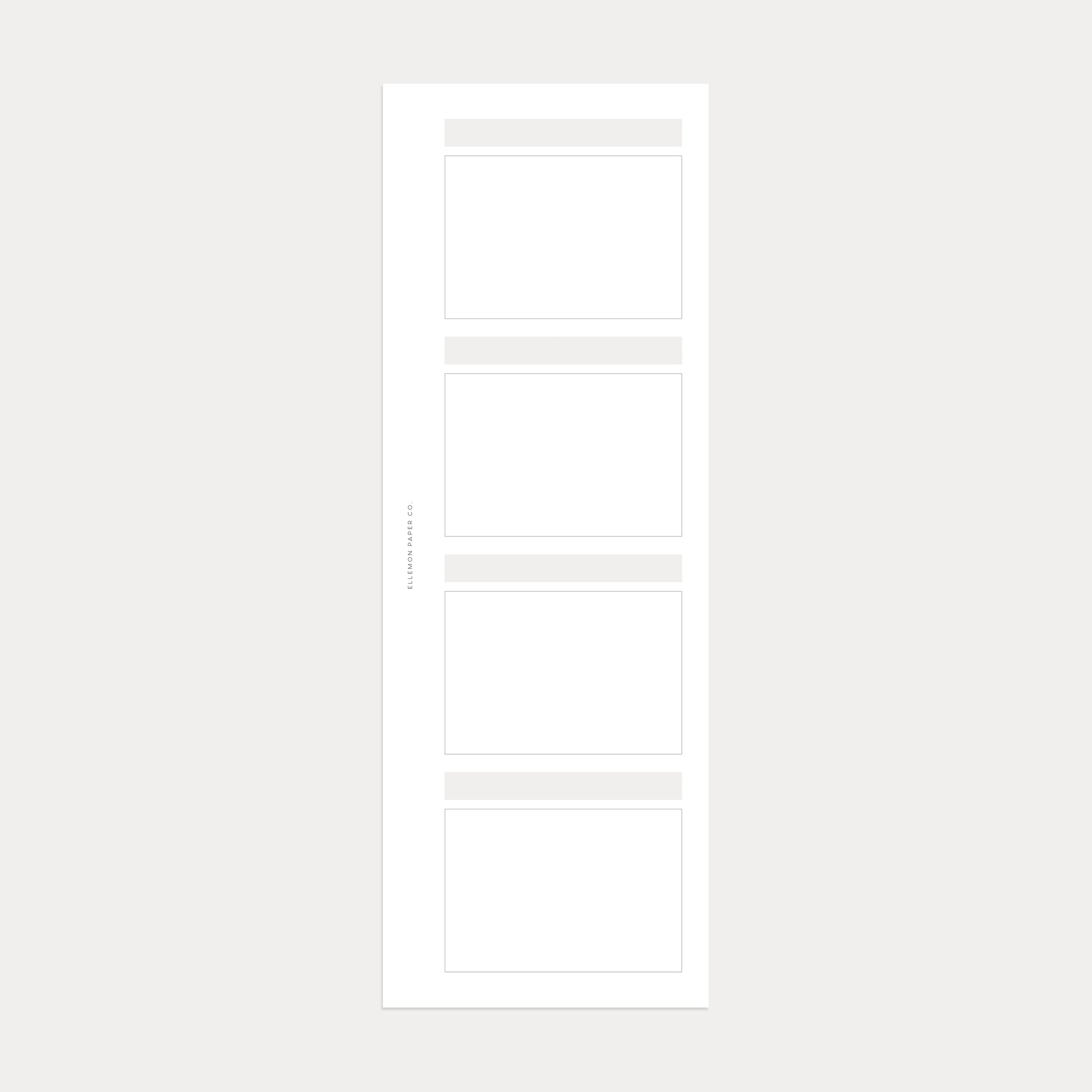 Half Sheets Boxes Ellemon Paper Co.