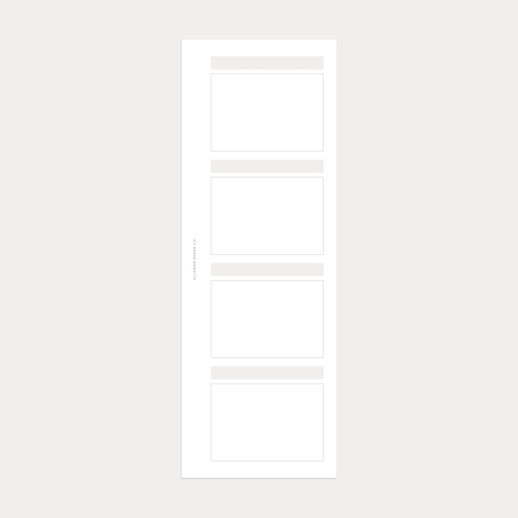 Half Sheets | Boxes