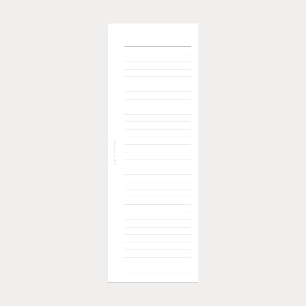 Half Sheets | Lines