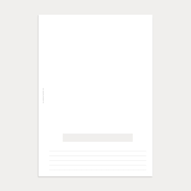 Blank Section/Subject Cover Pages