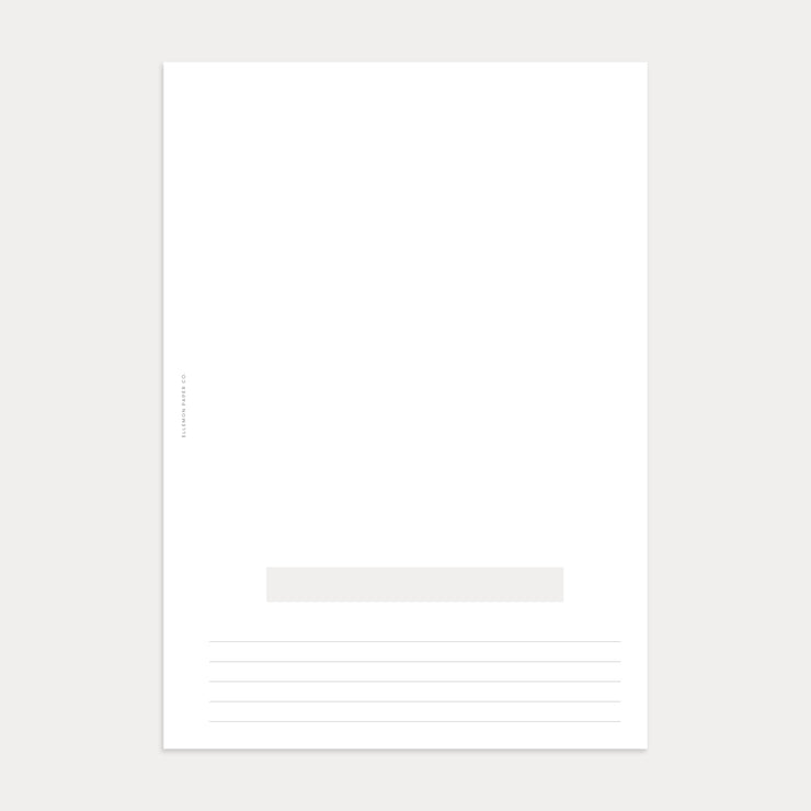 Blank Section/Subject Cover Pages