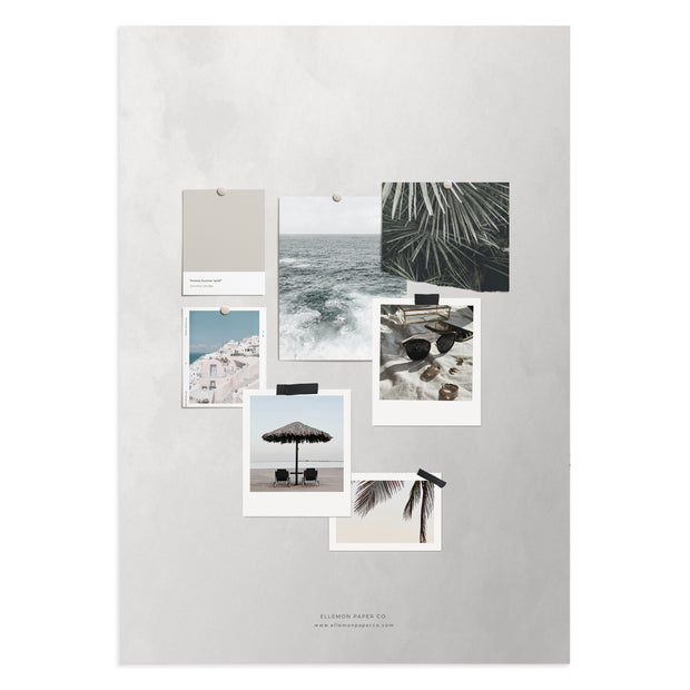 Vacation Moodboard Dashboard