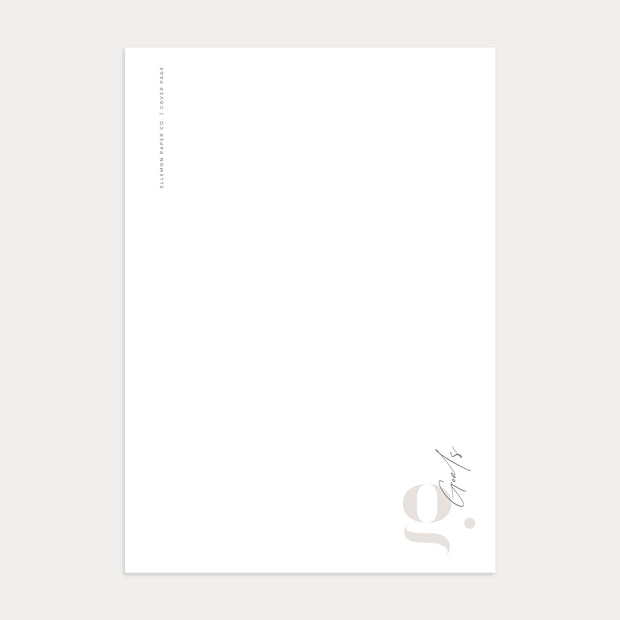 Cover Pages (G) - v.1