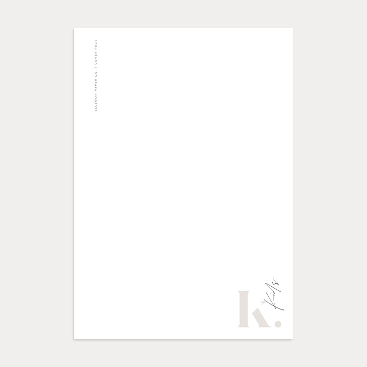 Cover Pages (K) - v.1