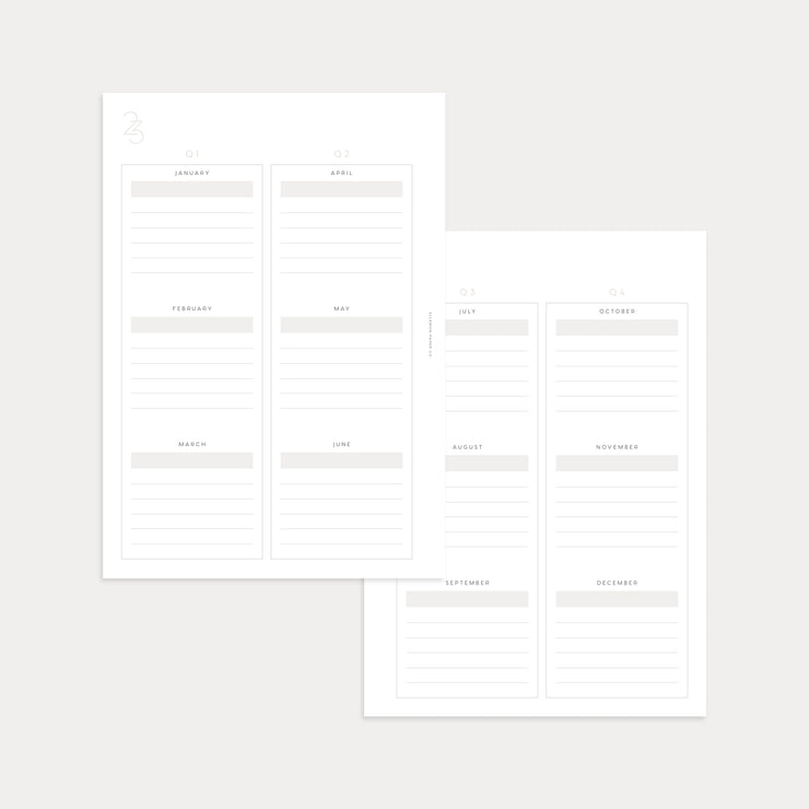 2023 Yearly Planner