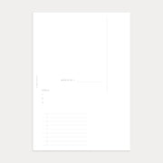 Undated Monthly Planner (Month on 2 pages)