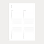 Seasonal Checklists