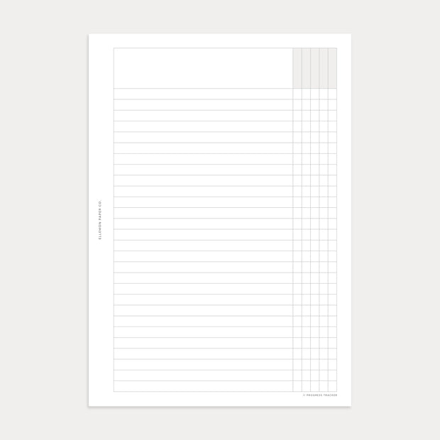 Progress Tracker