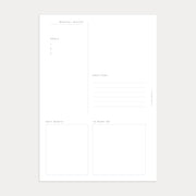 Undated Monthly Planner (Month on 2 pages)