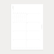 Undated Weekly Planner No. 2 (Week on 2 pages)