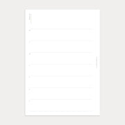 Undated Weekly Planner No. 3 (Week on 2 pages)