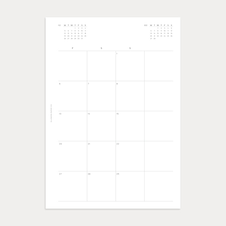 2023 Monthly Planner No. 1