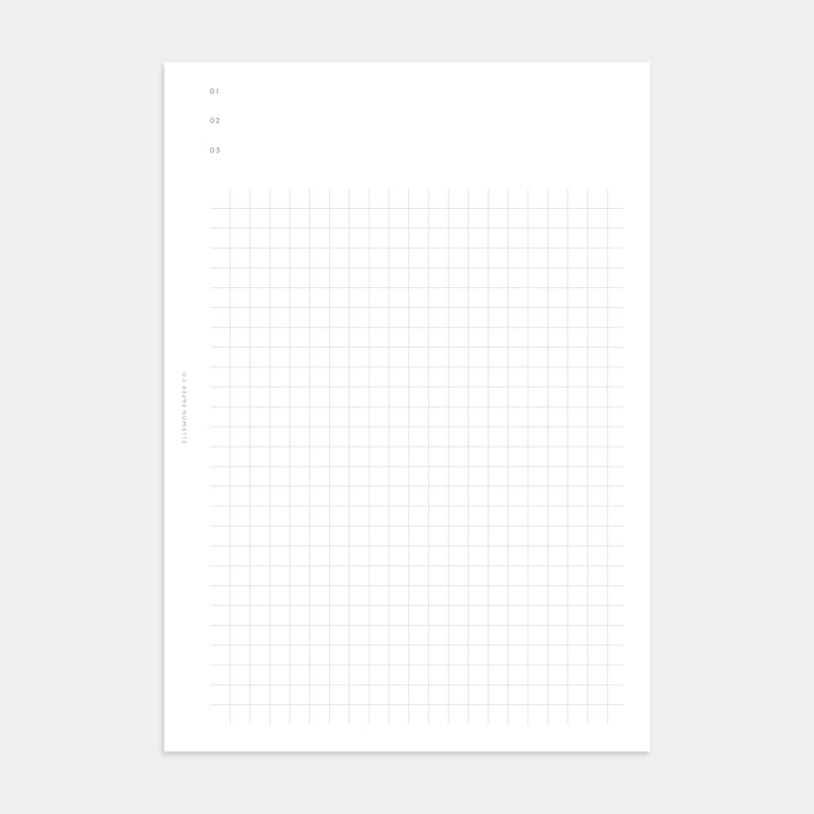Undated Weekly Planner No. 3 (Week on 2 pages)