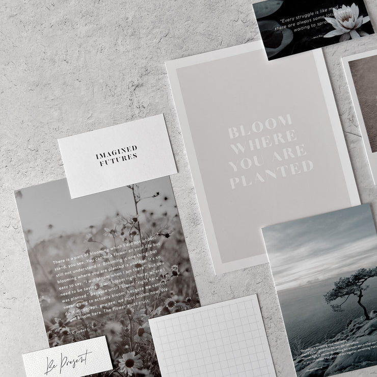 Inspiration on Paper | Bloom Where You Are Planted